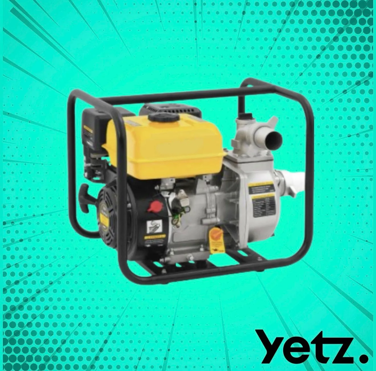 Motobomba para locação em Curitiba - Yetz Equipamentos